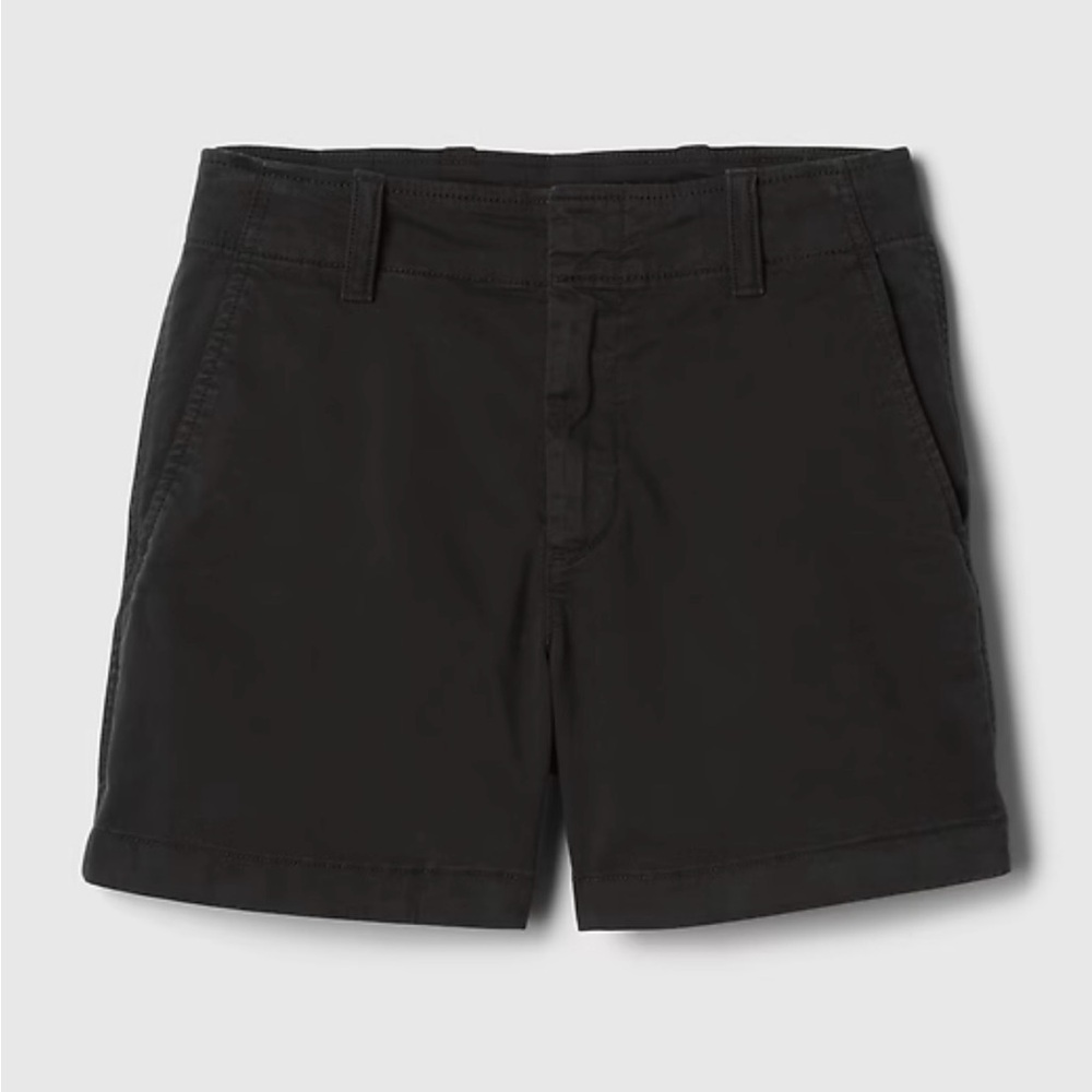 GAP 4" downtown khaki shorts